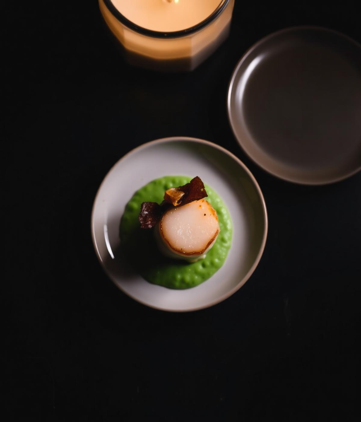 Hand-dived scallop
